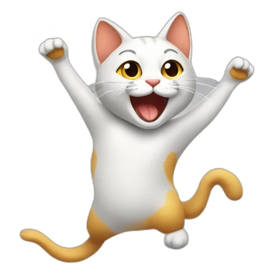 gato bailando sticker