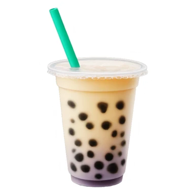 Bubble tea sticker