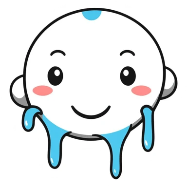 happy crying face with tears of joy sticker