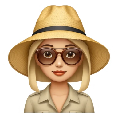 Female manager on holiday in Thailand  sticker