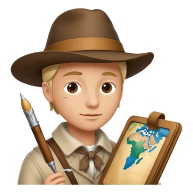 Cartographer sticker