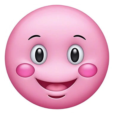 pink smileys, tender sticker