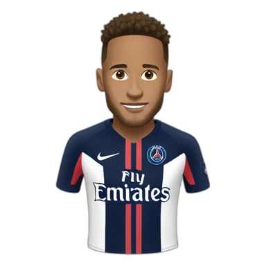 Neymar au psg sticker