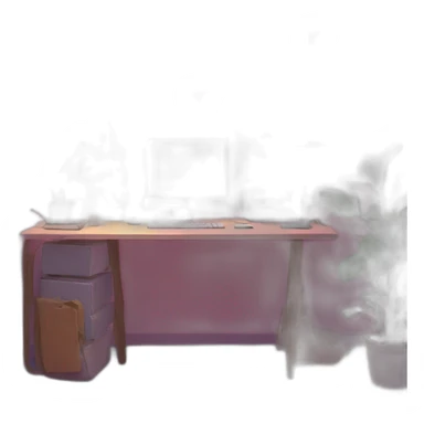 aesthetic desk chill vibe lofi mood sticker