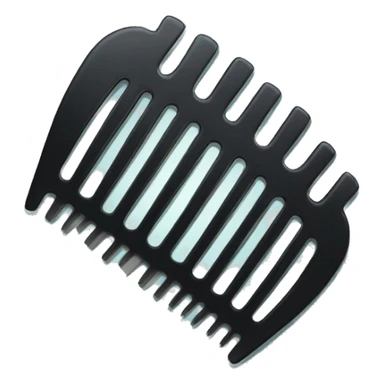 Hair comb  sticker