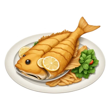 dishes with fried catfish sticker