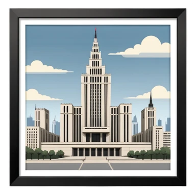 warsaw Palace of Culture and Science sticker