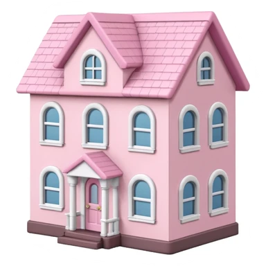 baby pink dollhouse  sticker