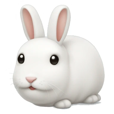 White bun sticker