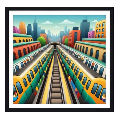 Subway CDMX  sticker