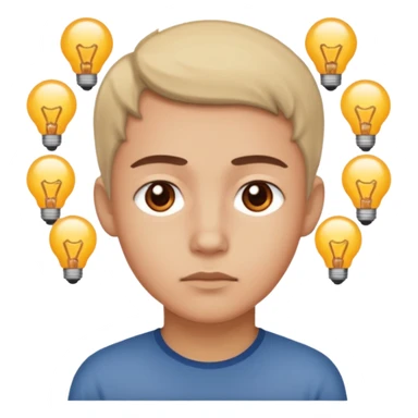 image, where developer think about something sticker