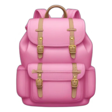 Girly backpack sticker