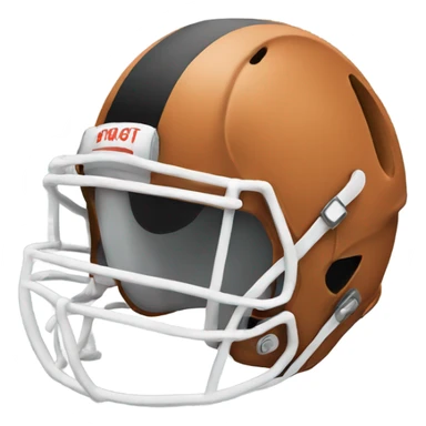Football helmet sticker
