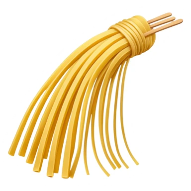 Spaghetti noodle sticker