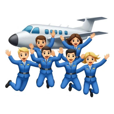 warzone jumping out of planes sticker