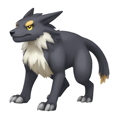 cute cool edgy Digimon-Fakemon-animal full body sticker