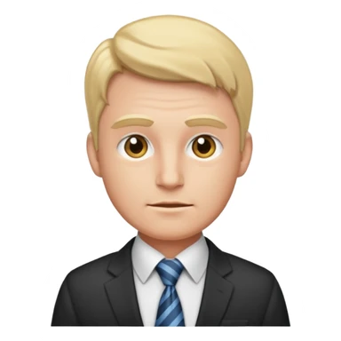 AN UNCLE with a tie in business clothes sticker