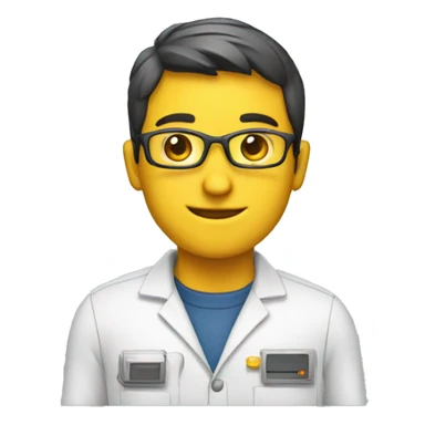 A electronic engineer sticker