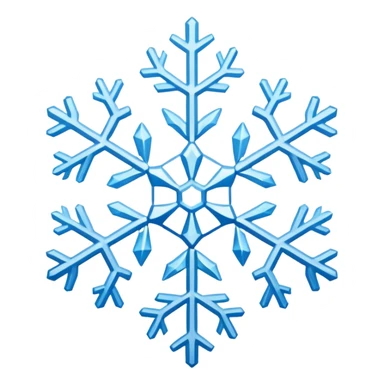 give me a aesthetic snow flake sticker