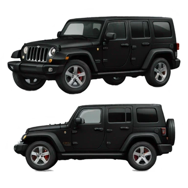 Black SRT jeep sticker