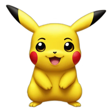 Pikachu sur un arbre sticker