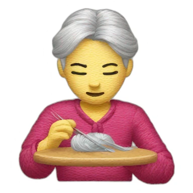 embroidering sticker