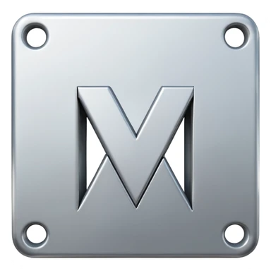 two letters beside eachother the first one says N and the second says O sticker