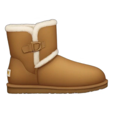 low ugg shoe sticker