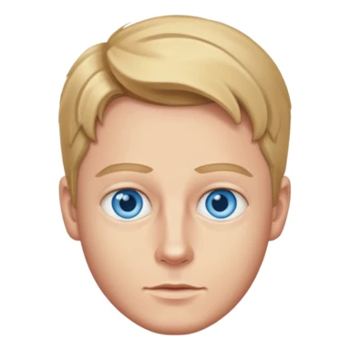 Tom Guiry with blue eyes sticker