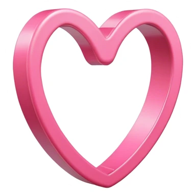pink cookie cutter sticker