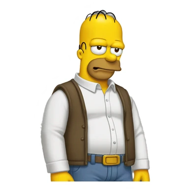 Hommer simpson  sticker