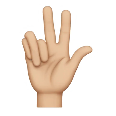 ygz  hand sign sticker