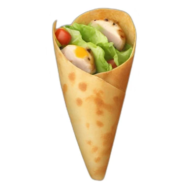 chicken-wrap-fork sticker
