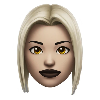 Sadness Mileena Mortal Kombat X sticker