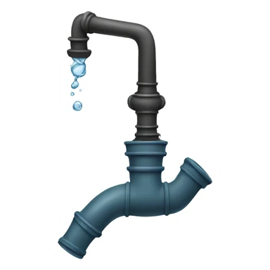 Water pipe sticker