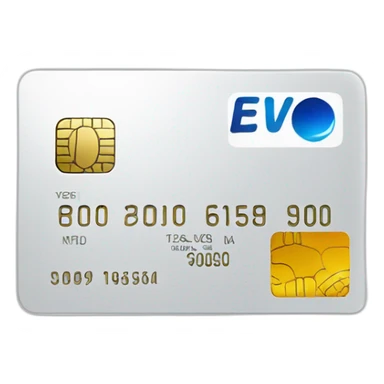 Credit card with big euro sign sticker