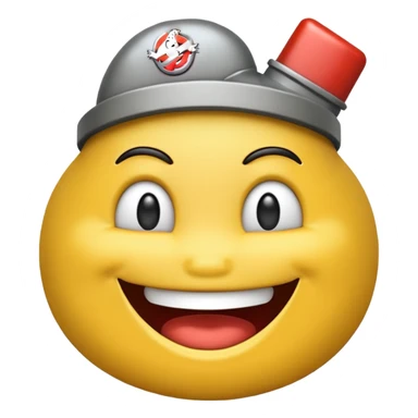  Ghostbusters emodji sticker