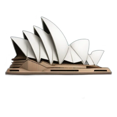 litle sydney opera sticker