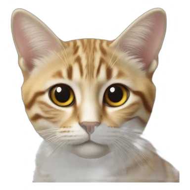 Écureuil sur un chat sticker