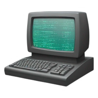 computer terminal emulator sticker