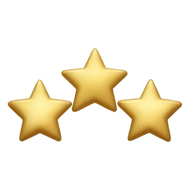 gold stars sticker