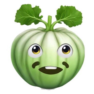 Kohlrabi sticker