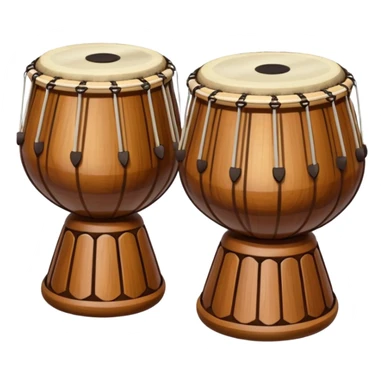 Indian tabla two sticker