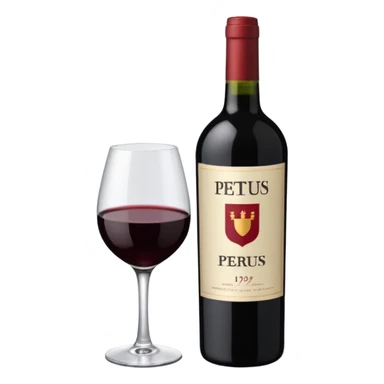 can you create an emoji for a very rare merlot (Petrus 1992) sticker
