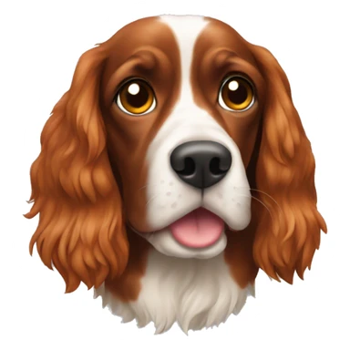 koker spaniel orange sticker