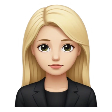 Blonde hot lady at funeral sticker