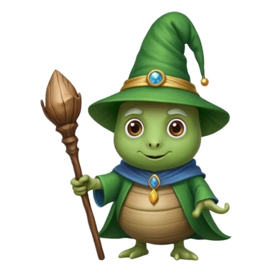 snail wizard sticker