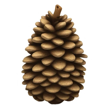 pine cone sticker