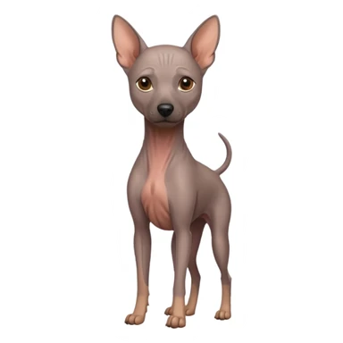 No. 2 Jaguar grown four legs/ No.2 Mexican Hairless Dog sticker