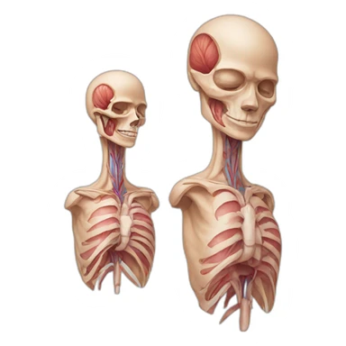 human anatomy sticker